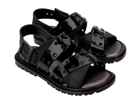 MELISSA LOCK SANDAL AD – BLACK