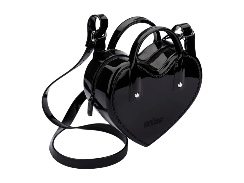 MELISSA HEARTBEAT BAG – BLACK