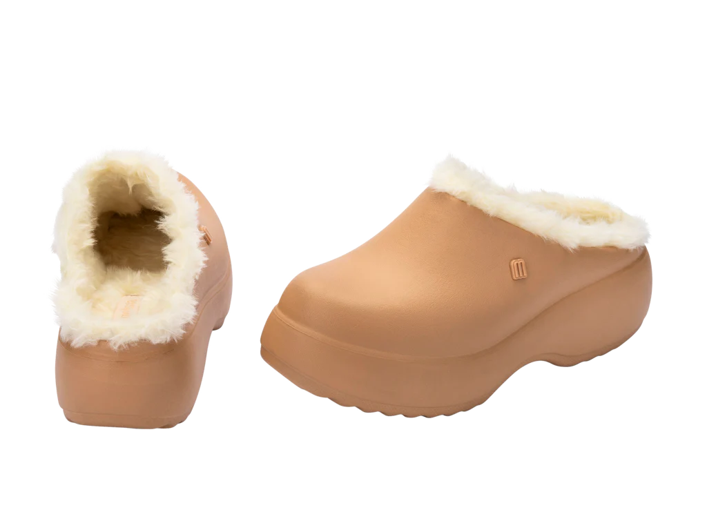 MELISSA FREE CLOG FLUFFY PLATFORM AD – 