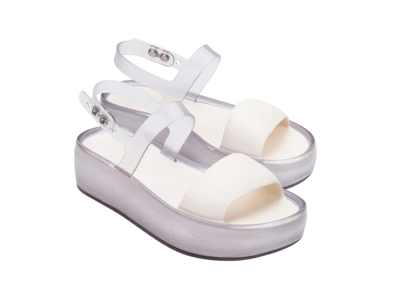 MELISSA FLOAT PLATFORM AD – CLEAR/WHITE