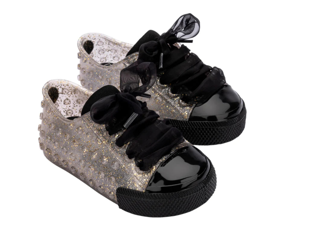 MINI MELISSA POLIBOLHA SPECIAL BB – BLACK/GLITTER