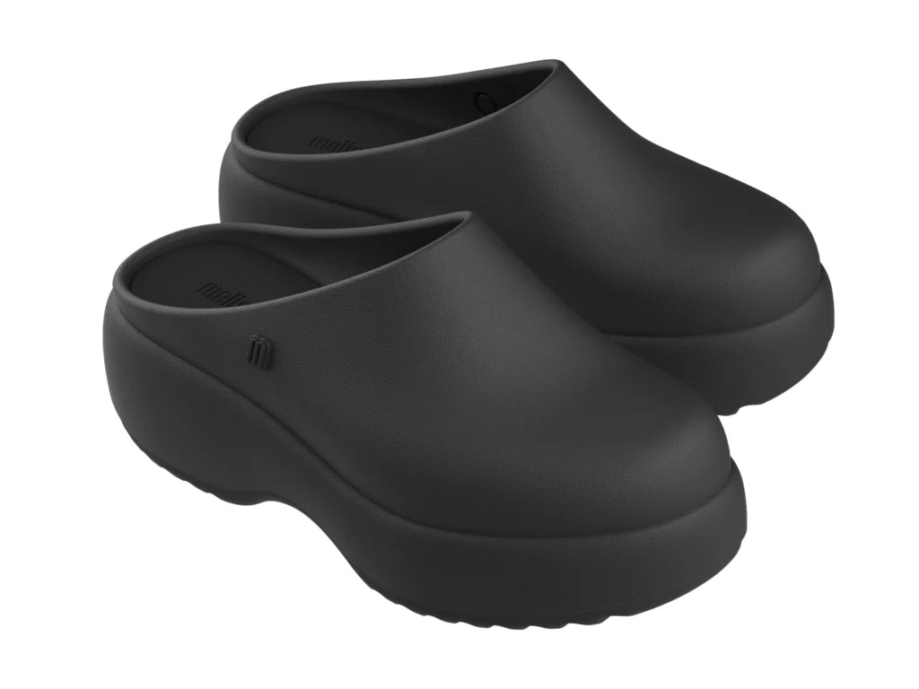 MELISSA FREE CLOG PLATFORM AD – BLACK