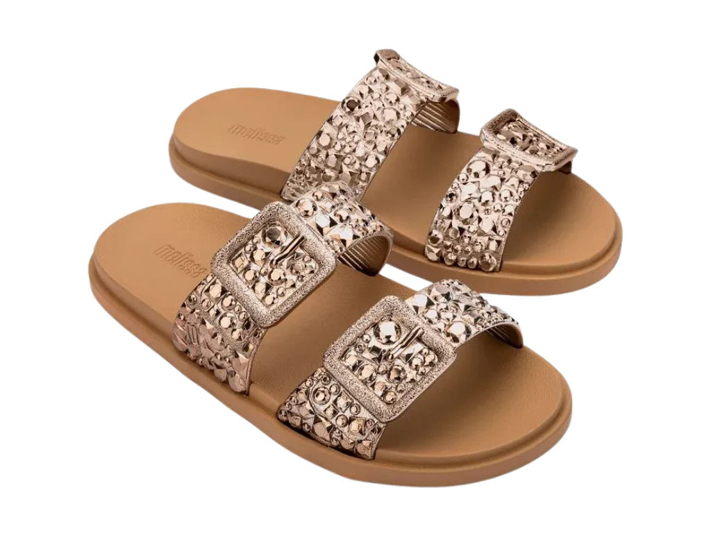 MELISSA LUST SLIDE AD – BEIGE/BRONZE