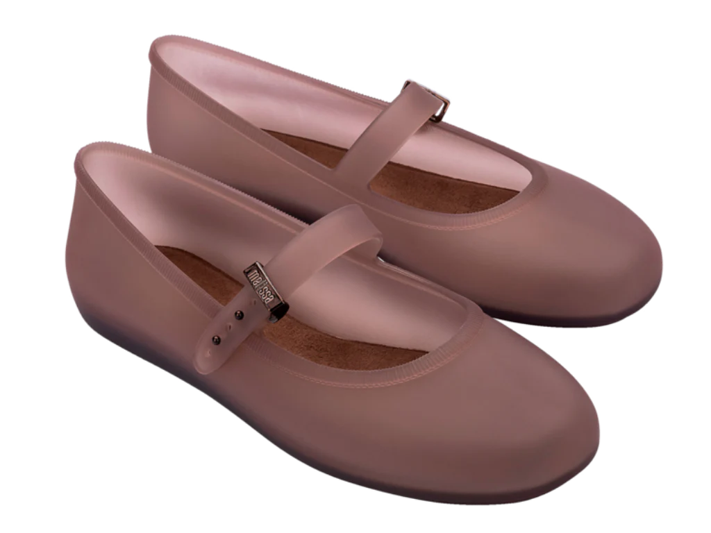 MELISSA SOFT BALLERINA AD – CLEAR BROWN