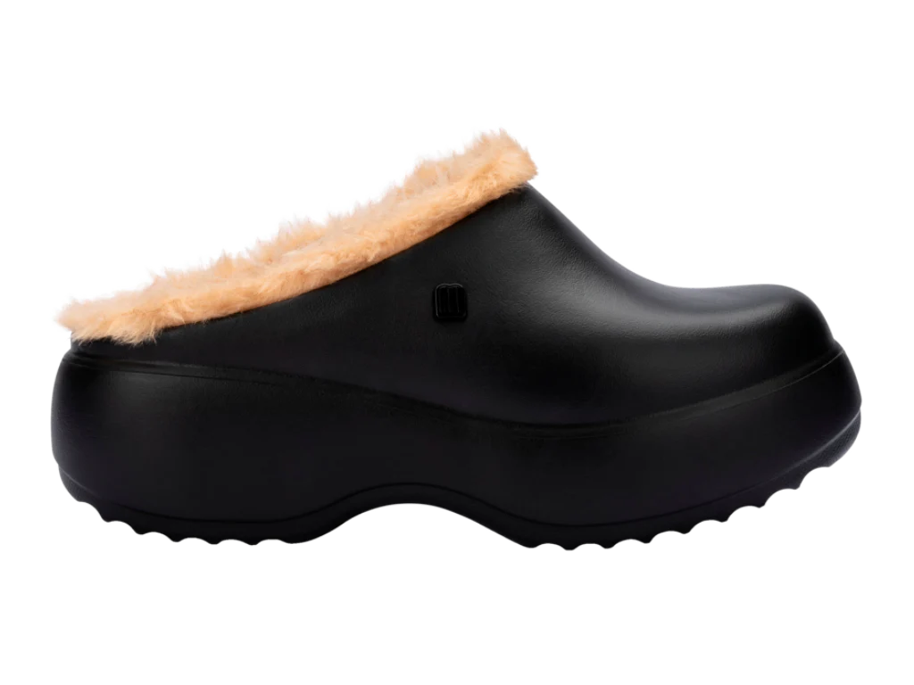 MELISSA FREE CLOG FLUFFY PLATFORM AD – 