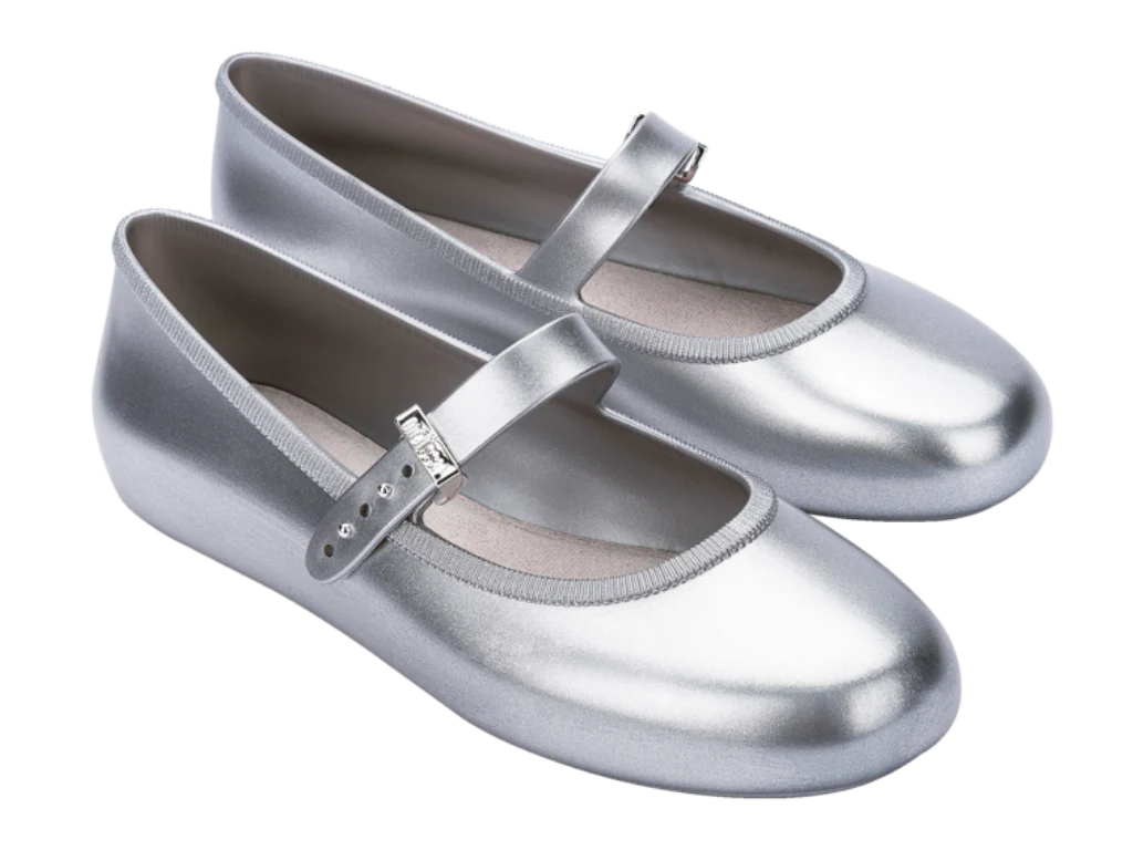 MELISSA SOFT BALLERINA AD – SILVER