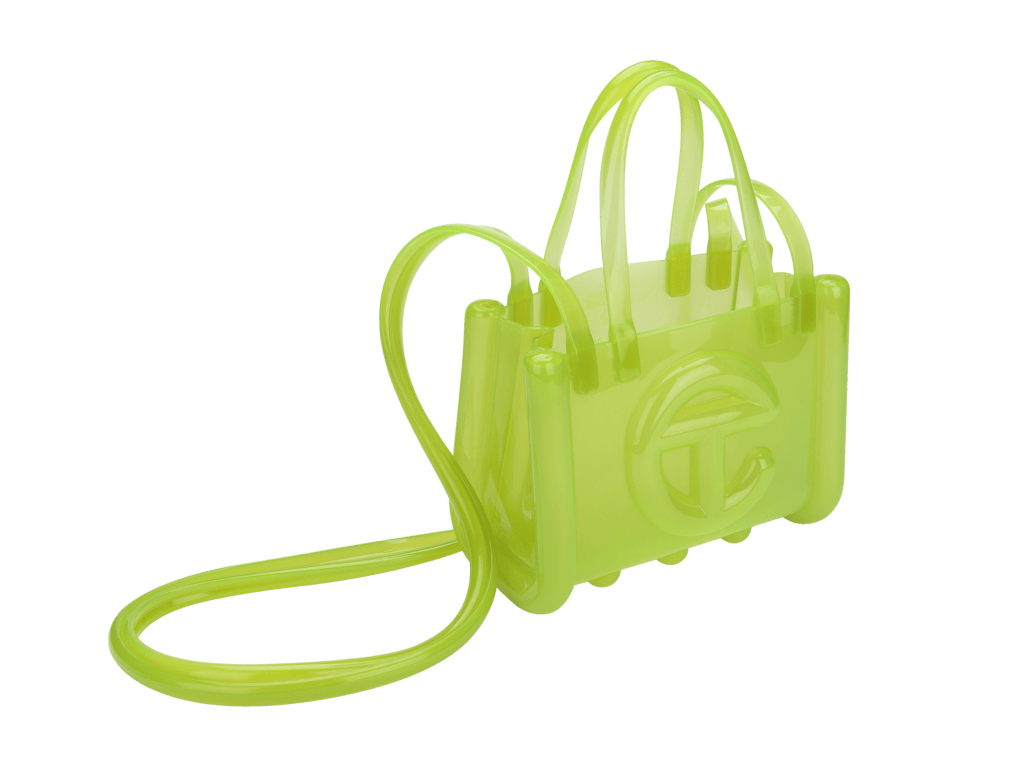 MELISSA X TELFAR SMALL JELLY SHOPPER II – GREEN