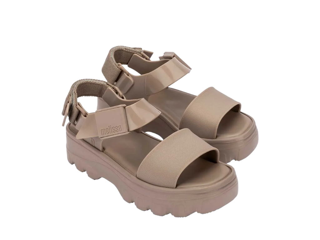 MELISSA KICK OFF SANDAL AD – BEIGE