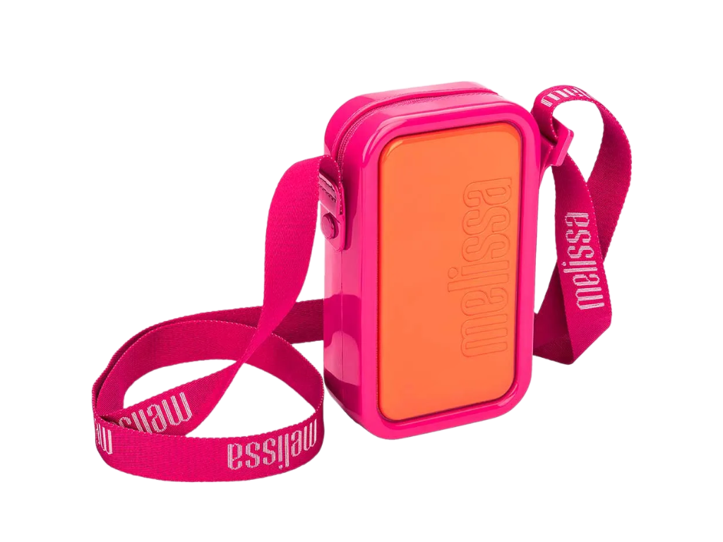 MELISSA LINK BAG – ORANGE/PINK