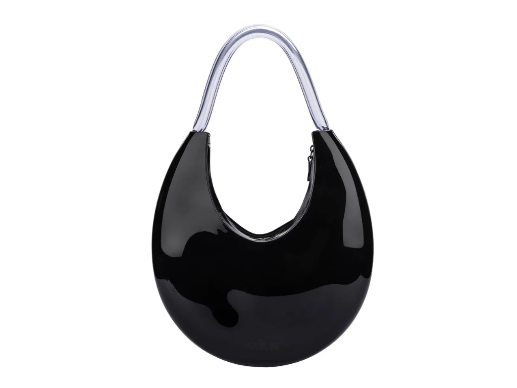 MELISSA MOON BAG – BLACK/CLEAR