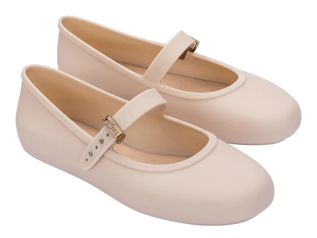 MELISSA SOFT BALLERINA AD – BEIGE/BEIGE