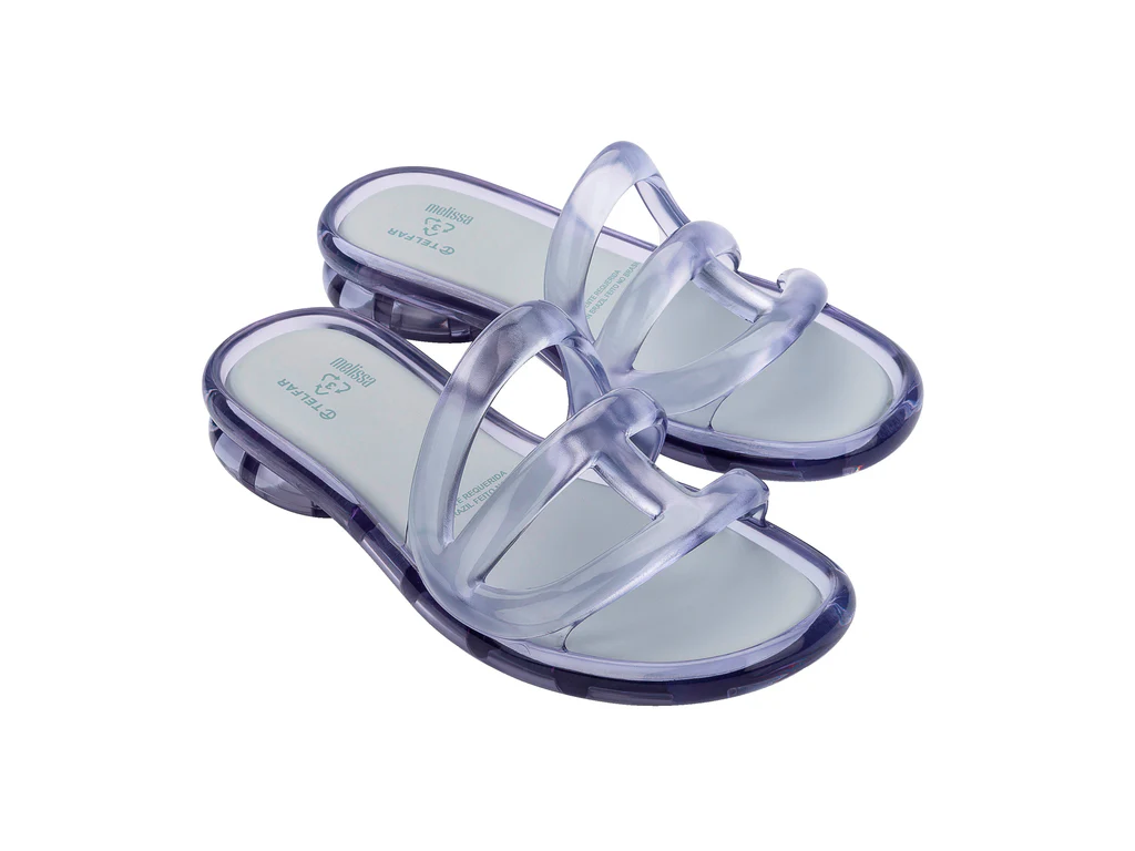 MELISSA JELLY SLIDE + TELFAR AD – CLEAR