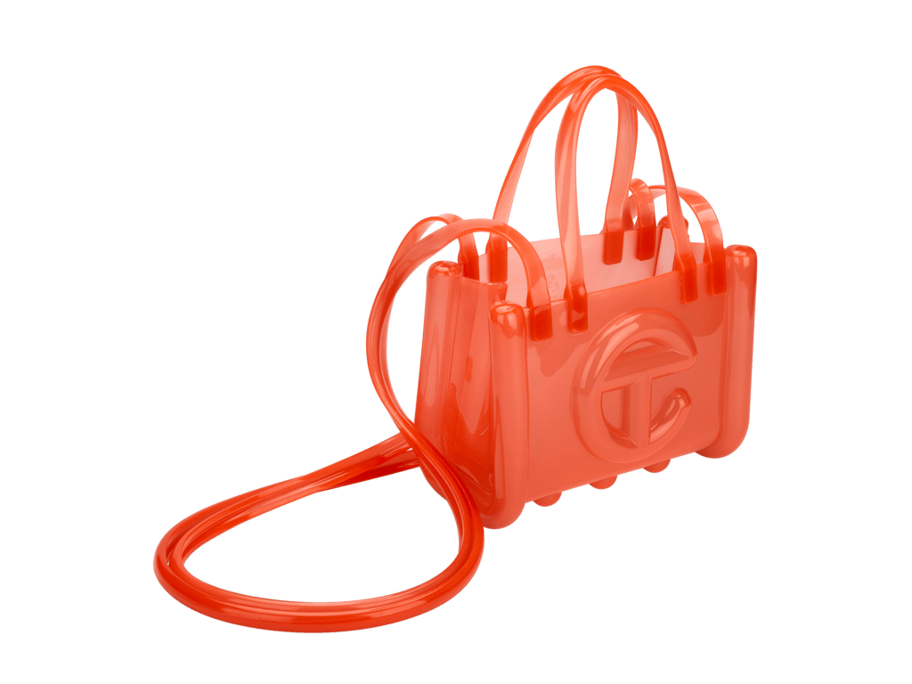 MELISSA X TELFAR SMALL JELLY SHOPPER II – ORANGE